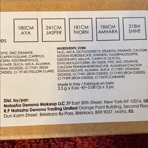 Natasha Denona PEAK 5 Pan EyeShadow Palette - Picture 6 of 10